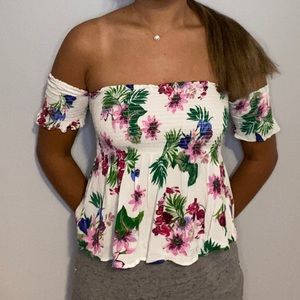 off the shoulder top